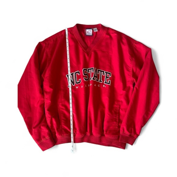 NC state football/basketball pullover lite jacket. Size XL - Picture 3 of 6